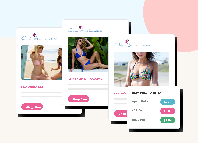 Chi Swimwear email marketing