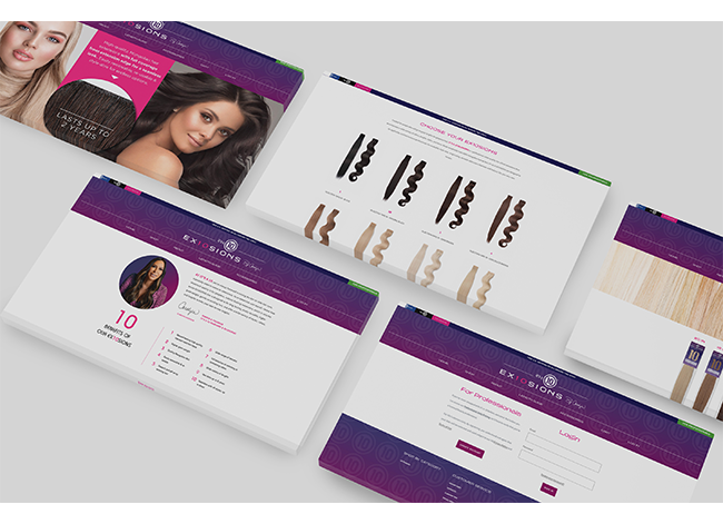 It's A 10 Haircare product and professional account screens